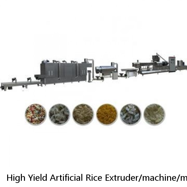 High Yield Artificial Rice Extruder/machine/machinery Made In China